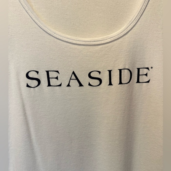 Seaside Style White Tank Size L - Picture 3 of 6